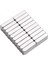 20 Adet 20X10X5 mm Neodyum Magnet N35 Güçlü Mıknatıs Köşeli ve Dayanıklı Nikel Kaplama 1