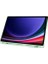 Samsung Galaxy Tab S10 Plus ile Uyumlu Kılıf Tri Folding Silikon Kalem Bölmeli Katlanabilir Standlı Pu Deri Yumuşak Kapak, Tablet Kılıfı [kalem Alanı, Akıllı Kapak, Uyku Modlu] - Yeşil 5