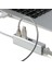 FC05 Type-C To 3 x 3.0 USB + RJ45 Lan Ethernet Çevirici MacBook Uyumlu 4