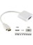 HDMI To VGA Çevirici Dönüştürücü Adaptör Monitör Laptop Projeksiyon Çevirme Uydu Kablosu 4547 3
