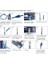 RJ45 Crimper Kiti, RJ45 Terminal Sıkma Aracı Ağ Kablosu Ethernet Jakı CAT5E Cat6 CAT6A Konnektörü Için Crimper Geçişi 5