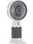 Elle Tutulabilir, Şarjlı Masa ve El Fanı Vantilatör, Telefon Standlı Mini Fan, 16 * 8 Cm, Hafif Tasarım, Düşük Gürültü Seviyesi 3