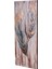 Deco Leaf Kanvas Tablo - Renkli - 50X120 cm 3
