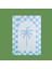 Deco Palm Breeze Kanvas Tablo - Beyaz / Mavi - 50X70 cm 2