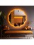 Cirelia Amber Led'li Lazer Kumlamalı Lavabo & Banyo Aynası (Dokunmatik Sensörlü) 3