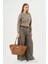Kadın Regular Tote Çanta Taba 7