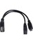 Micro USB Erkek - USB 2.0 Dişi, Micro USB Dişi Otg Y Kablo (DK-CB-MICROTG2Y) 1