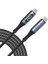 240W USB 4.0 Kablosu, LED Ekranlı, Tunderbolt 40GBPS 8K@60Hz Pd Tip C Kablosu, USB C - USB C Erkek - Erkek Kablo Kablosu Bilgisayar Type-C Laptop Pad Hub Için 1 Metre ZR850 2