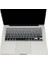 Macbook Air Pro Klavye Koruyucu (Türkçe Q) Ombre (Eski Usb’li Model 2008/2017 Yılı) ile Uyumlu Siyah Gri 3