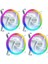 Set 12CM Rgb Renk Değiştiren 120MM Fan Molex LED Bilgisayar Kasa Fanı Revenge Kasa Uyumlu (Beyaz) 2