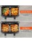 K20 Airfryer, Çift Bölmeli Fritöz, 8 Litre Xxl, 2850 W, Siyah 5