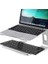 Alüminyum Ergonomik Katlanır Macbook Bilgisayar Standı Gümüş 3