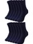 12'li Erkek Pamuklu Düz Uzun Çorap – Ter ve Koku Önleyici 1