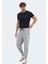 Only In Erkek Fermuar Cepli Gri Eşofman Altı 2
