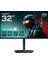 MO32U 32" OLED Gaming Monitor, 4K UHD (3840x2160),165Hz, 0.03MS Gtg, Mat Ekran, HDMI 2.1, Displayhdr True Black 400, Kvm &amp; Usb-C, Dahili Hoparlör 1