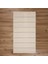 Soft Garis Dekoratif Halı - Ekru - 80X150 cm 1