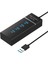 USB Çoklayıcı 4in1 USB 3.0 4 Port Çoğaltıcı Hub 5gpbs Hızlı Aktarım 30CM Kablo Pc Bilgisayar Switch Splitter 1