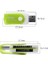 Için USB Sd Kart Okuyucu, Micro Sd Karttan USB Adaptörüne, Kamera Için Ms Duo/micro Ms Kart Okuyucu Hafıza Kartı Okuyucu, Pc/dizüstü Bilgisayar Için Kart Okuyucu Yeşil 3