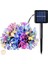 30 Ledli Solar Çiçekli Rgb Bayçe Aydınlatma Dekorasyon Güneş Enerjili 2