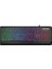 KM-R59 Forza Plus Siyah USB Rainbow Backlight Q Klavye + 1200 Dpi Mouse Set 2