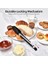 Home Siyah Silikon Uçlu Mutfak Maşası - 23 Cm, Asma Kilit Sistemli Paslanmaz Çelik Sap, Kolay Kavrama, Mangal, Salata, Makarna, Barbekü, Kamp Için Uygun 3