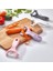 Ergonomik Sebze ve Meyve Soyacağı, Paslanmaz Çelik Döner Bıçaklı, Plastik Saplı, Beyaz, 13X6X2 cm 5