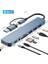 Çoklayıcı Adaptör 8 In 1 Usb/type-C To USB A, USB C Macbook Uyumlu Çevirici Adaptör Çok Portlu Çoklayıcı 8in1 USB Hub Titanyum Renk BYL2218TU 2