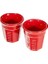 - Set Mini Express: Ocak Üstü Espresso Pişirici + 2 Cups - Renk Kırmızı 3