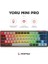 Yoru Mini Pro 2.4ghz+Bt5.0+Type-C Bağlantı Red Switch Rgb Mekanik Gaming Oyuncu Klavye Q Tr Hot Swap 2