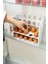 Yumurtalık Buzdolabı Raf Düzenleyici – 30’lu Yumurta Kutusu | 3 Katlı Yumurta Organizeri, Şeffaf ve Yer Tasarruflu Saklama Kabı (22CM*12CM*26CM) 5