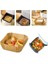 Airfryer Pişirme Kağıdı, Fritöz Yağlı Kağıdı, Yanmaz Kağıt 50 Adet (Kare) 4