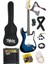 AGE-80BL Amfili Full Elektro Gitar Seti 4/4 Yetişkin 39 Inç Blue 1
