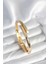 Pirinç Gold Renk Kadın Kelepçe Bileklik - TJ-BB7975 1