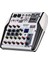 6 Kanal Dj Ses Ses Mikseri Profesyonel Ses Tablası Stereo Mp3 USB Bt Gişi 48V Phantom Power 99 Dsp Işlemci Anahtar Göstergeli Geniş Ekran Masaüstü Karaoke Iç Dj Mikser Kartı 1