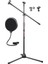 MS06 Mikrofon Standı + PS01 Pop Filtre 1