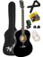 RG-530BK Kaliteli Siyah 40 Inç Akustik Gitar Seti 4/4 Yetişkin 1