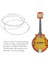 8 Adet Mandolin Dizeleri Gümüş Kaplama Bakır Alaşımlı Dize Yedek Parçalar Temizle Güzel Tını Mandolin Dize Seti Aksesuarı 2