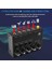 Ultra Düşük Gürültü 4 Kanal Line Stereo Mikser 4 Giriş 1 Çıkış Dc 5V Taşınabilir Mini Ses Mikseri Mikrofon Gitar Bas Klavye Mikserleri Club Bar Sahne Stüdyosu Için 2