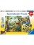 92659 Dağ Hayvanları Çocuk Puzzle, Çok Renkli, 3X49 Parça 1