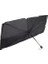 Hoala Araç Içi Ön Cam Güneşliği, Katlanabilir Şemsiye Şeklinde Otomobil Ön Cam Güneşliği,%99 Etkin Koruma, Otomobil, Suv, (140 x 79 Cm) 2