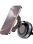 Uyumlu Mekanik Vakumlu Manyetik Araç Telefon Tutucu, 360° Dönebilen, Çoklu Montaj Seçenekli, Siyah 5