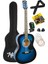 RG-530BL Kaliteli Mavi 40 Inç Akustik Gitar Seti 4/4 Yetişkin 1