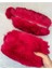 Ponponlu Peluş Koyu Pembe Kalem Kutu Kalemlik Toparlayıcı Çanta 1