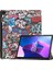 Lenovo Tab M10 3rd Gen TB328 10.1 Inç 2022 ile Uyumlu, Lenovo Tab M10 (3. Nesil) 10,1 Inç Tablet, Grafiti Için Stand Fonksiyonlu Kapaklı Kılıf 1