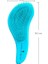 Of Myth - LOM1011 Curved Detangler, Yetişkin &amp; Çocuklar Için Kavisli Dolaşık Saç Açma ve Düğüm Çözücü Tarak &amp; Fırça, Islak, Kuru, Düz, Kıvırcık Saçlar Için (Mavi) 3