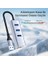 USB ve Type-C Gigabit Ethernet Adaptörü 3 Port USB 3.0 Çoklayıcı Hub 5