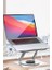 Stant Çelik Standı Ergonomik Bilgisayar Yükseltici Her Açıda Ayarlanabilir Stand Tüm Boyutlarda Notebook Uyumlu Notebook Standı Bilgisayar Stant (EH257 - Gri) 2