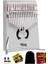 KLX-550 Beyaz Renk Gerçek Ağaç Kalimba 17 Tuşlu Full Set 1