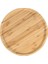 Bambu Lüx Yuvarlak Servis 25 * 25CM, Sunumluk &amp; Çerezlik Sunum Tabağı 3