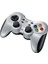 G F710 Kablosuz Gamepad, 2.4 Ghz Kablosuz Bağlantı Özelliği, Çift Titreşimli Bildirim Motoru, 4 Tuşlu Hassas D-Pad, Xıd Modu, Gri 1